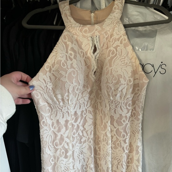 White Nightway Prom Dress - Picture 3 of 10